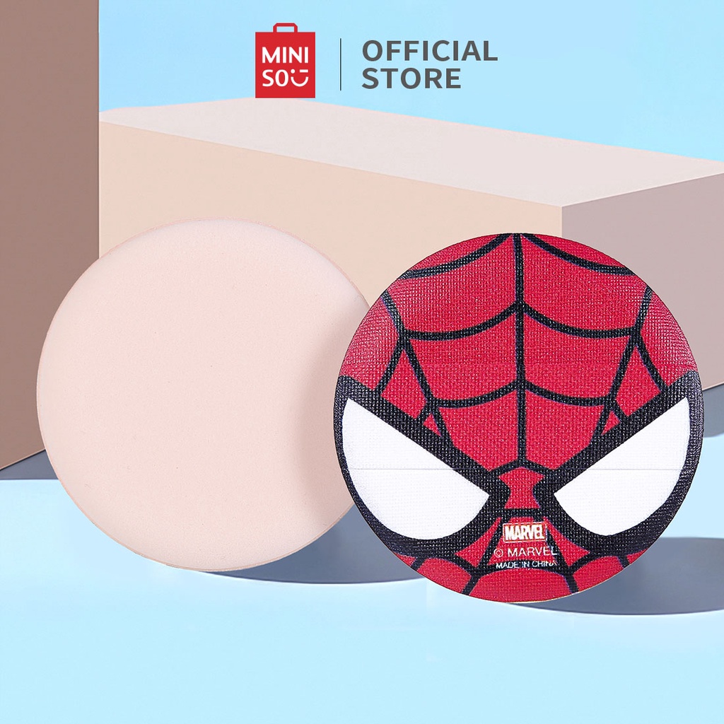 Mút trang điểm Miniso họa tiết siêu anh hùng Marvel - Hàng chính hãng