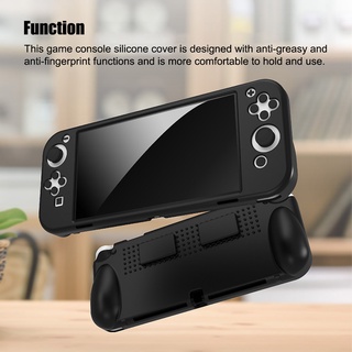 Case Silicone Shockproof Protector Cover Anti-slip Shell Game Console Accessory Replacement for Nintendo Switch OLED