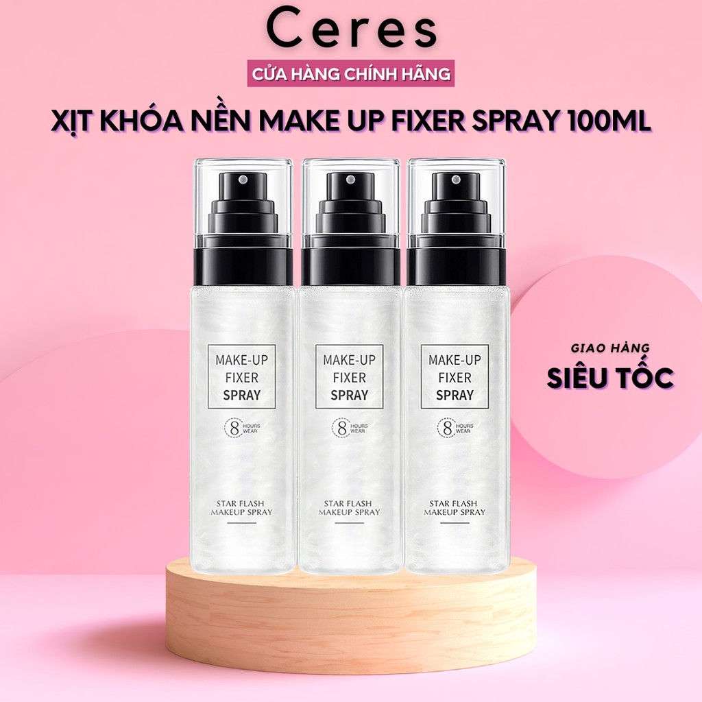 Xịt Khóa Nền Makeup Giữ Chặt Lớp Trang Điểm - Khóa Makeup Fixer Spray