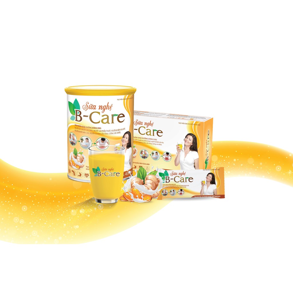 Sữa nghệ B-Care Thức uống chuyên biệt cho Phụ nữ sau sinh