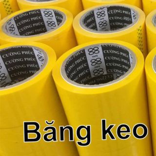 băng keo vàng tươi ống ánh siêu HOT dán thùng,quấn hàng