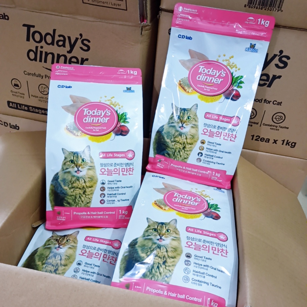 Hạt cho mèo Today's dinner 🌿 Giao Hoả tốc tại Hà Nội💥