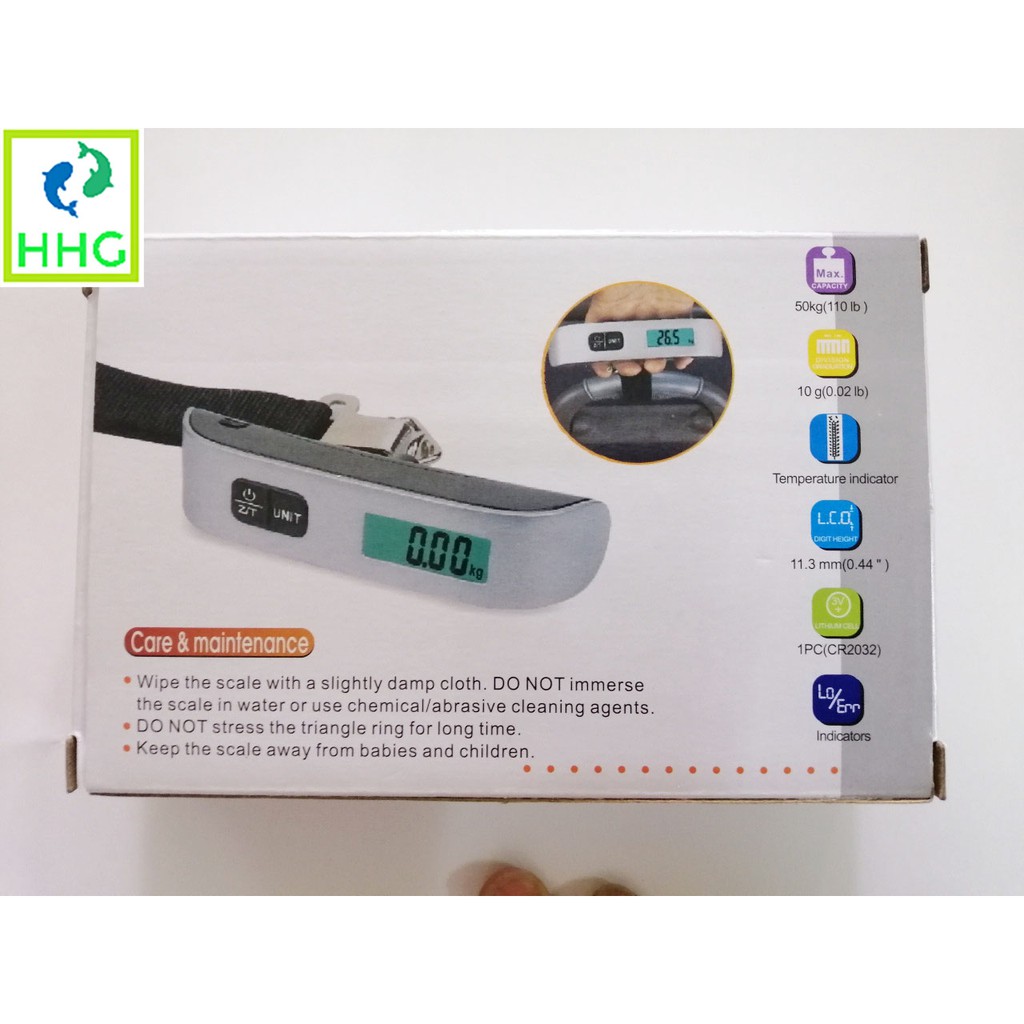 CÂN ĐIỆN TỬ CẦM TAY ELECTRONIC LUGGAGE SCALE_BẢO HÀNH 3 THÁNG!