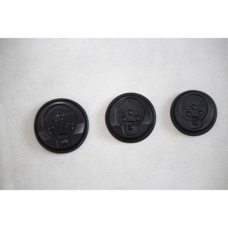 100 Nắp ly giấy 8oz - nóng đen