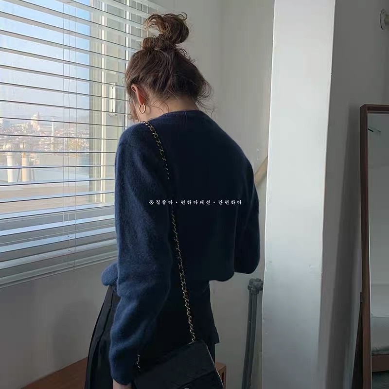 áo len cadigan xanh navy | BigBuy360 - bigbuy360.vn