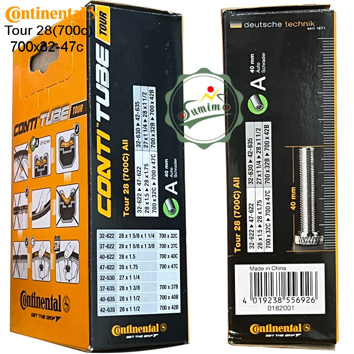 Ruột CONTINENTAL Tour 700x32-47c van lớn