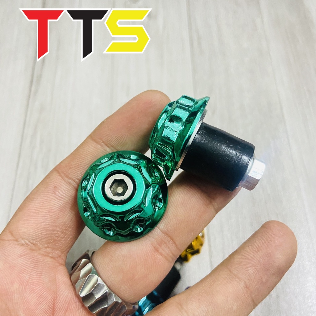 Gù tay lái mạ chrome siêu bóng nhiều màu sắc sử dụng cho các loại xe Honda,Yamaha, Suzuki