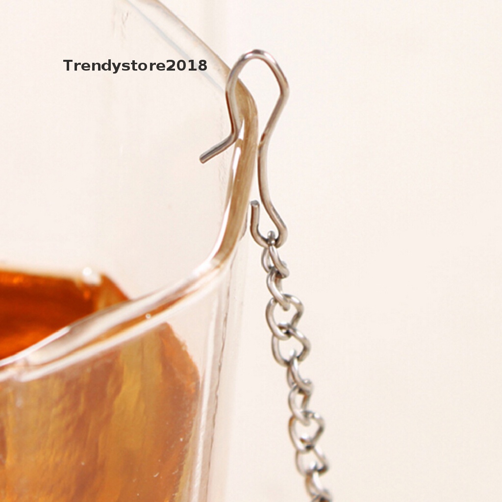 Dụng cụ lọc trà hình quả cầu bằng thép không gỉ tiện dụng 2018