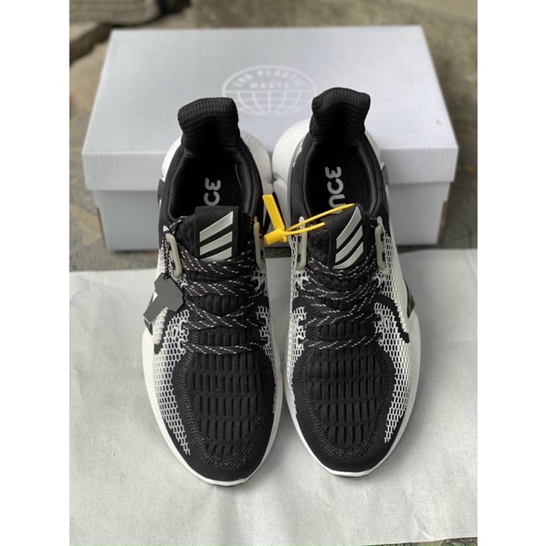 Giày thể thao sneaker alpha bounce 2020 đen trắng