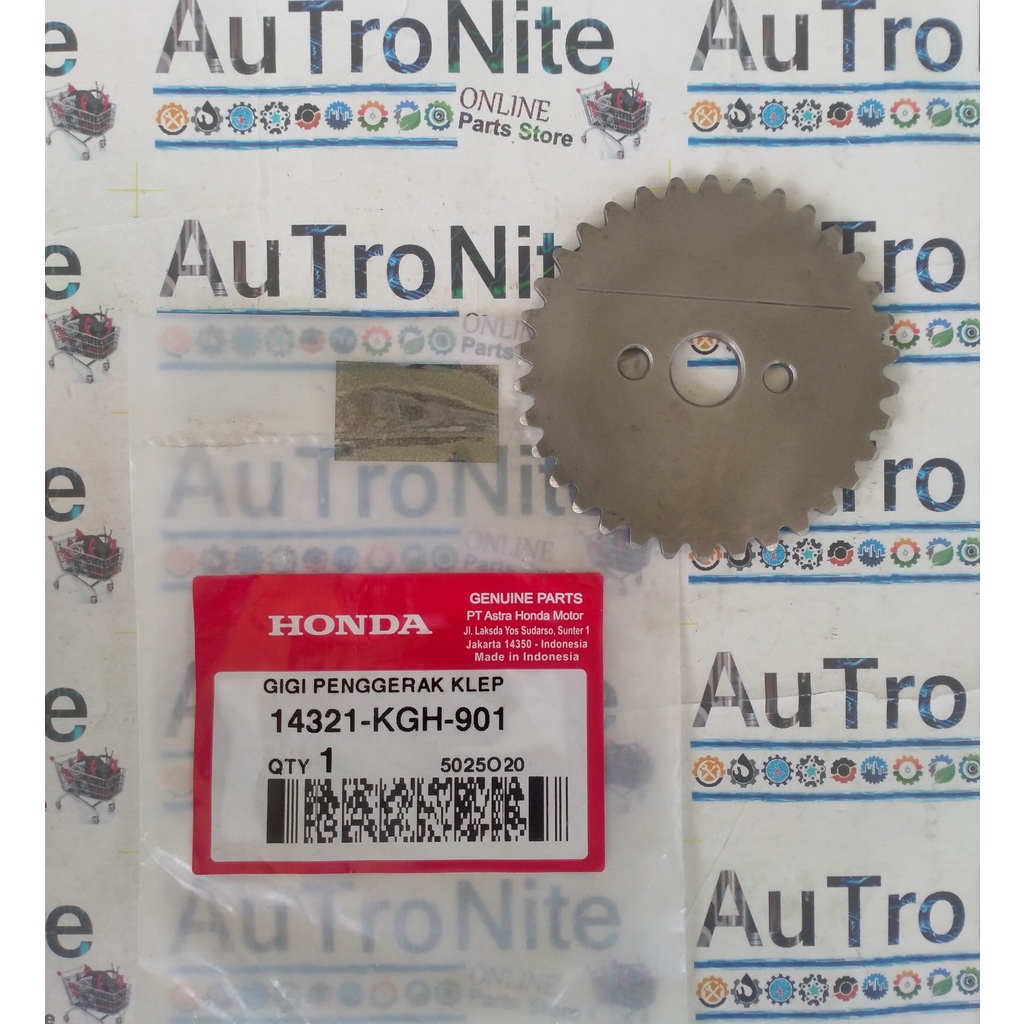 Bánh Răng Chuyển Đổi Trục CAM 34 T 14321-KGH-901 Chính Hãng Honda CS One Sonic 125 CBU