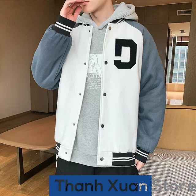 Áo Khoác BOMBER MAR.CUS. Ulzzang Unisex - Áo bóng chày 45-80kg | BigBuy360 - bigbuy360.vn