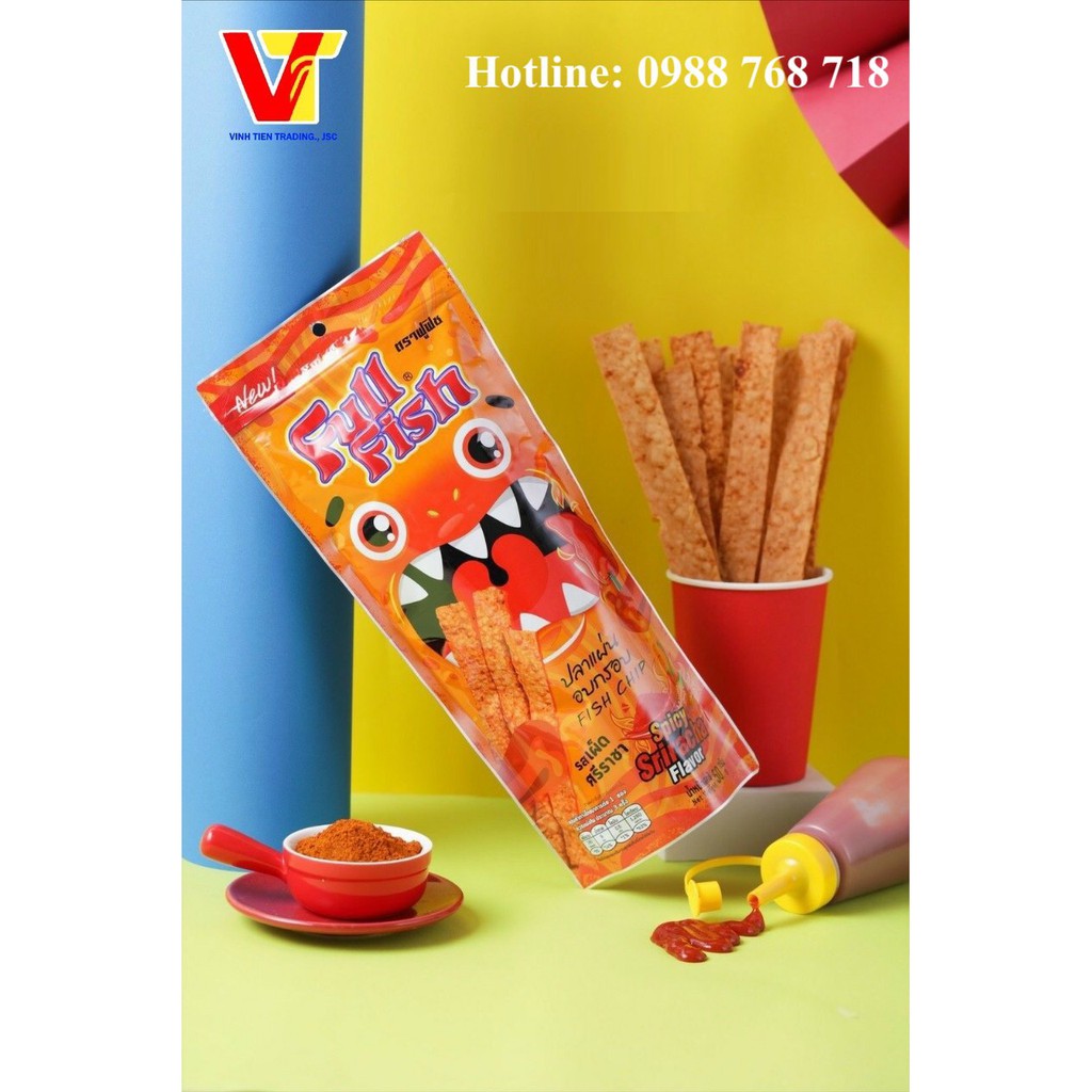 Snack cá giòn Fullfish vị cay 50G