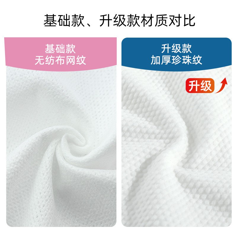 [Hàng mới về] Set 100 khăn giấy dạng nén bằng vải không dệt dùng một lần tiện lợi khi đi du lịch