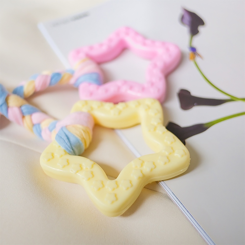 Đồ chơi cho chó Hình dạng xương Con chó nhai Đồ chơi cho chó lớn nhỏ Sản phẩm phụ kiện Pinkycolor Đồ chơi tương tác cho chó Cao su vô hại