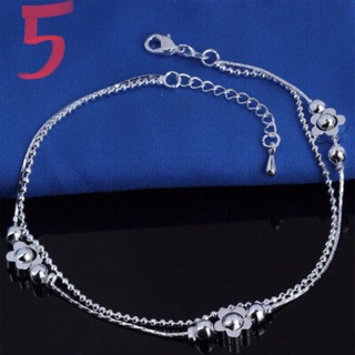 Lắc chân bạc 925