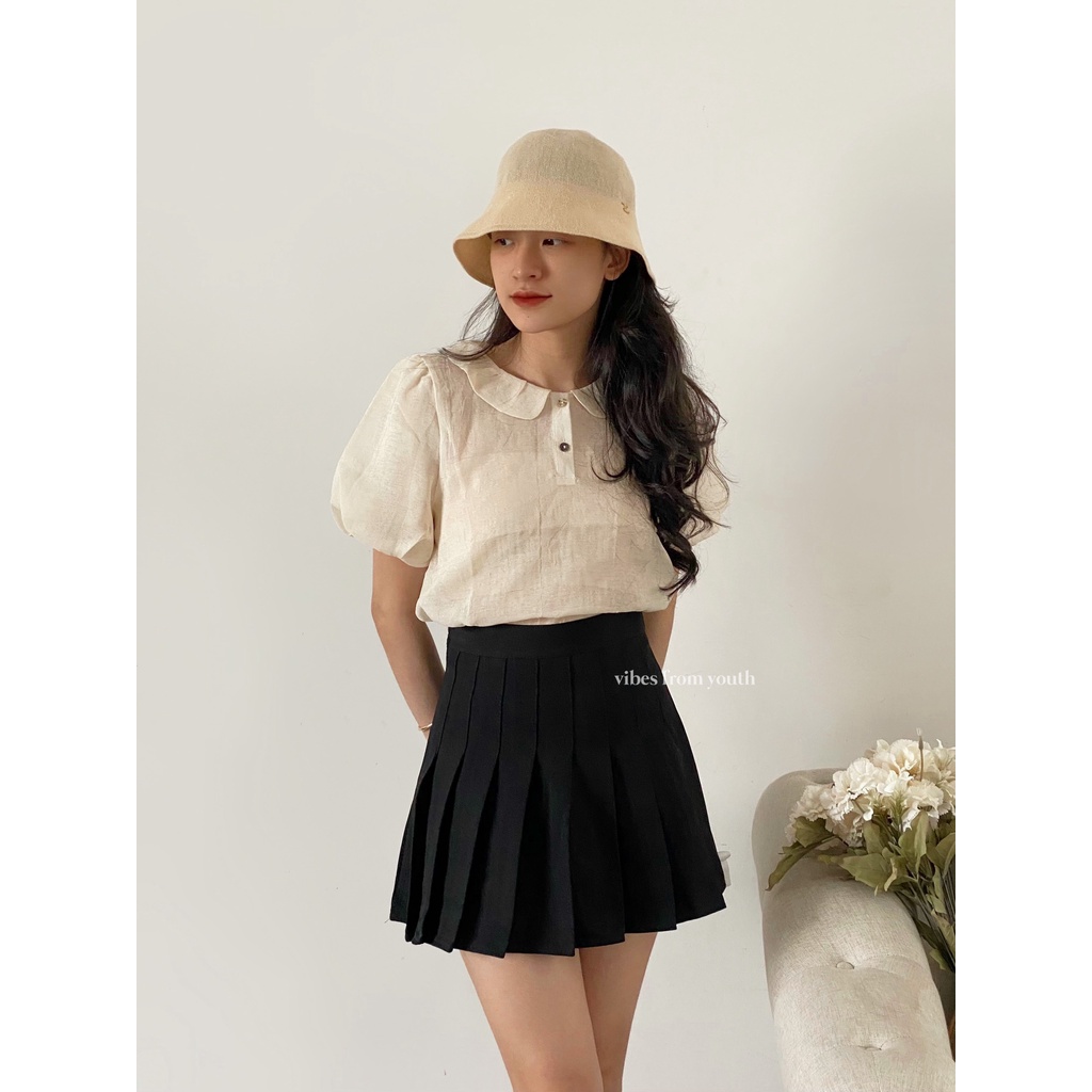 ÁO TƠ PHỐI CỔ SEN_AV1312