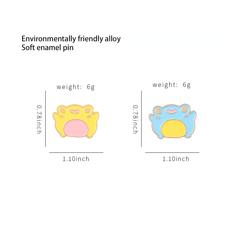 Trâm cài áo MISS ZOE hình chú ếch xanh dễ thương