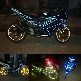 TEM DÁN XE PHẢN QUANG TÙY CHỌN MÀU SẮC