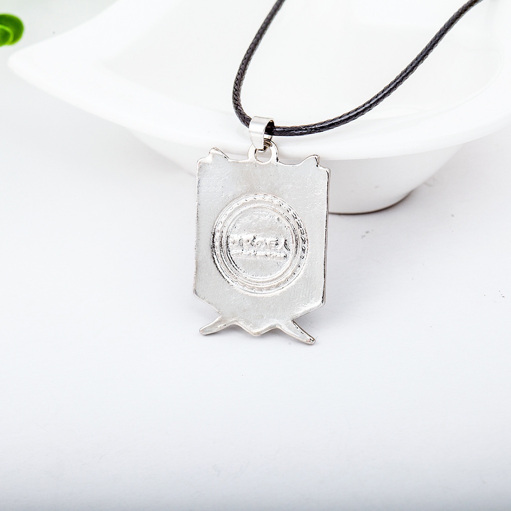Vòng cổ Mặt Lông Vũ Màu Vàng/Bạc Thời Trang Hàn Quốc Cho Cặp Đôi