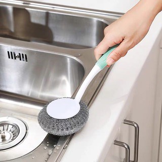 BÚT SẮT CỌ RỬA - BÚI SẮT CÓ TAY CẦM - CBST