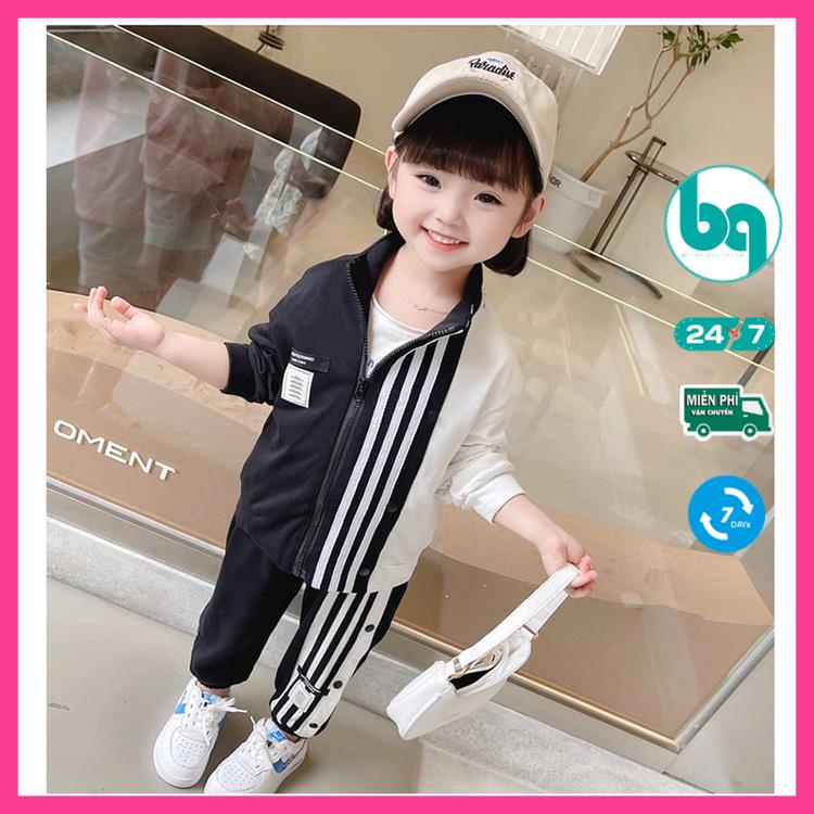 Bộ đồ thể thao khỏe khoắn cho bé trai cực kool - Chất da cá mềm mịn - không bai xù
