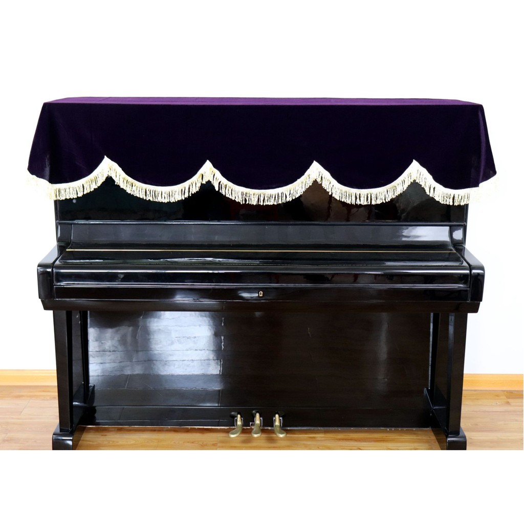 khăn phủ đàn piano cơ, đàn piano điện tử 88 phím chất nhung mịn chống bụi chống xước đàn