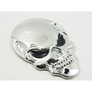 Logo hình đầu lâu trang trí xe máy, ô tô