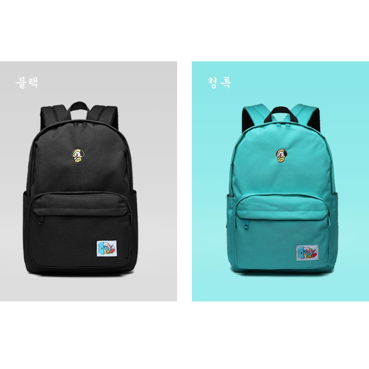 SPAO BT21 youth group bulletproof computer backpack student leisure bag computer leisure