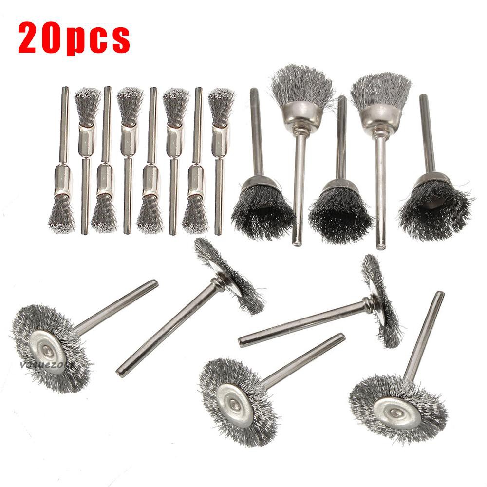 Chổi Đánh Bóng Sợi Thép Không Gỉ 3mm