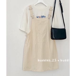 YN043-Yếm kaki nhún 2 bên
