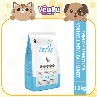 Hạt mềm dành cho mèo mọi lứa tuổi Zenith for Cat (cá hồi + gà) 1.2kg - YêuLu Shop