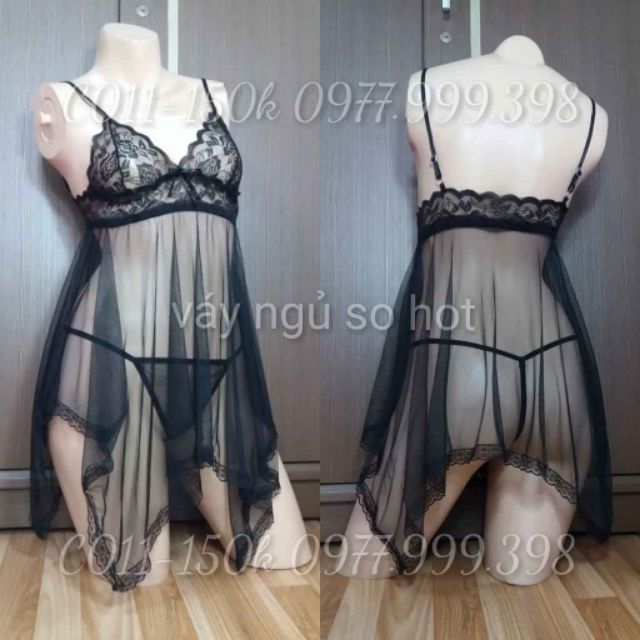 váy ngủ đầm ngủ sexy trong suốt