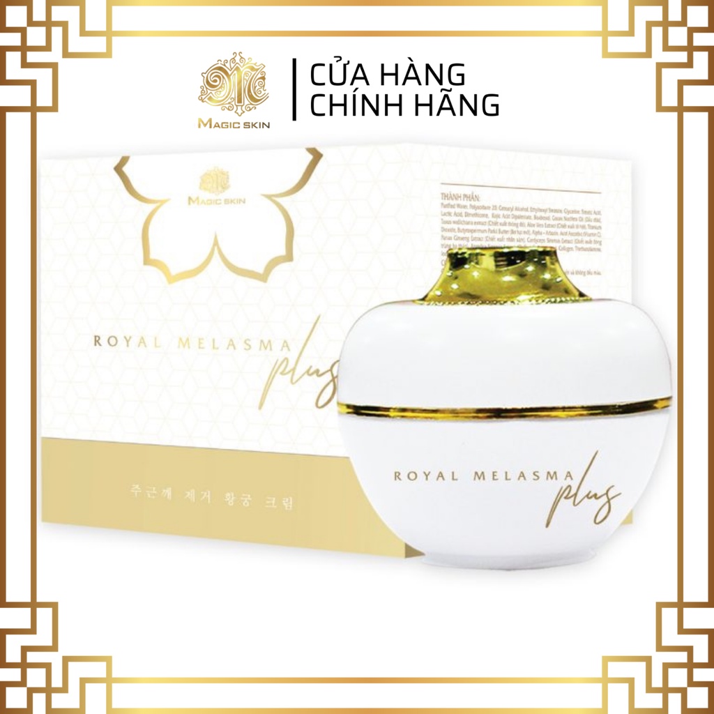 Kem ngừa nám, tàn nhang, chống lão hóa, trắng da Cao Nám Hoàng Cung Chính Hãng Magic Skin