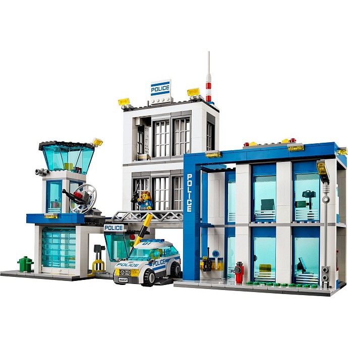 Đồ Chơi Lắp Ráp Kiểu Lego Đồn Cảnh Sát City Police Station Bela Urban Police Model 10424 Với 890 Mảnh Ghép