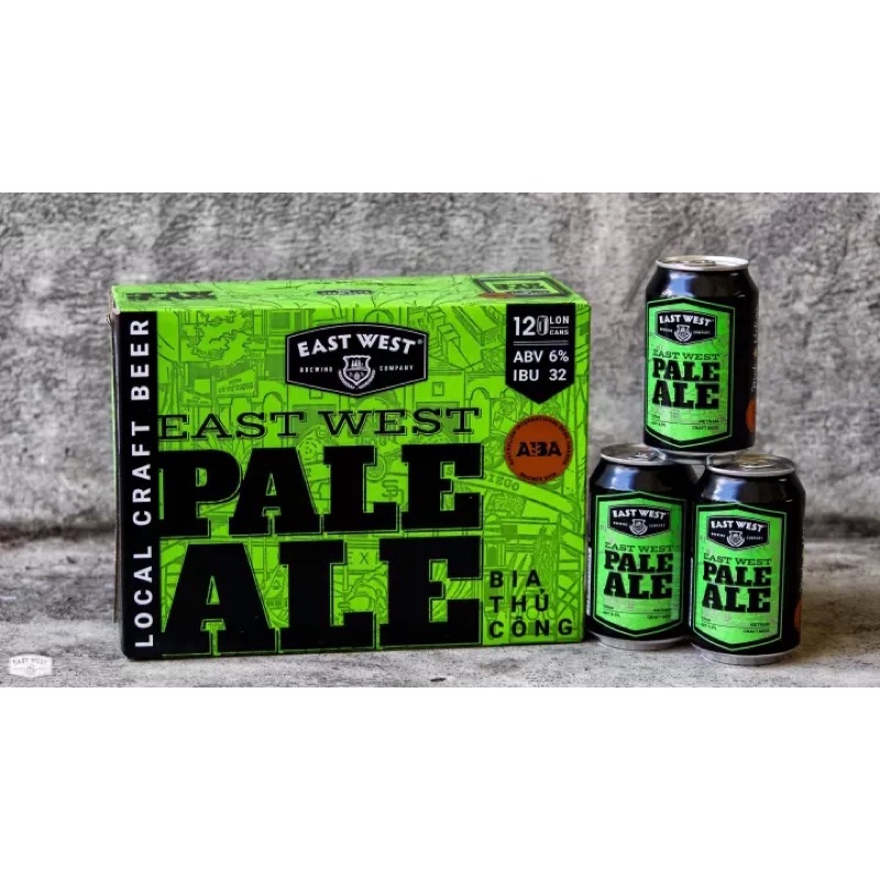Bia Thủ Công East West Pale Ale Thùng 12 Lon 330ml