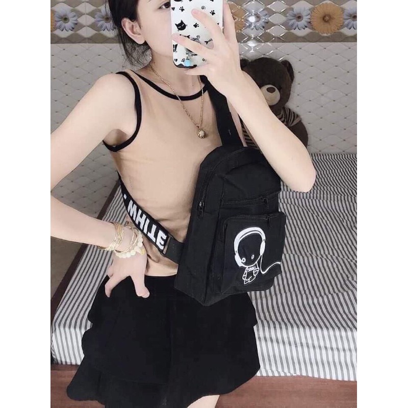 túi đeo chéo tai nghe nhạc