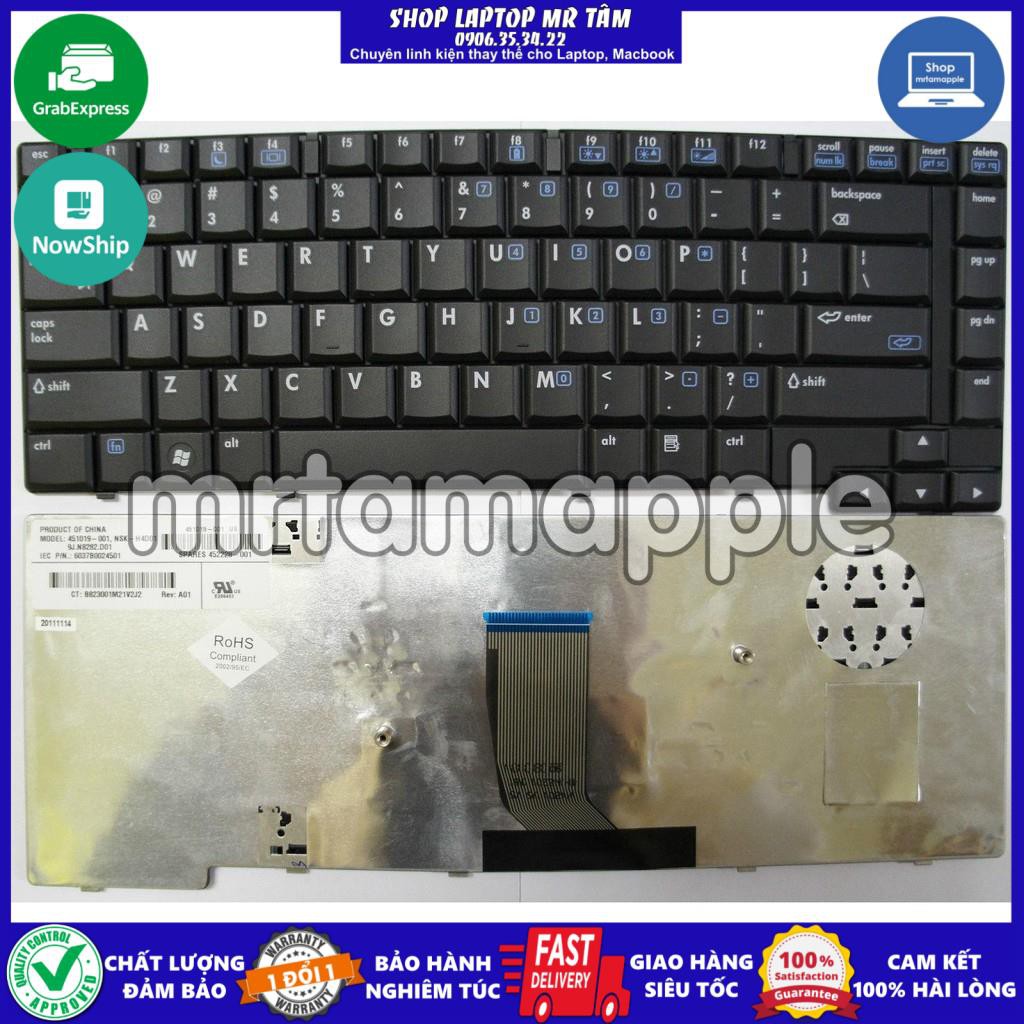 (KEYBOARD) BÀN PHÍM LAPTOP HP 8510 dùng cho Compaq 8510 8510p 8510w