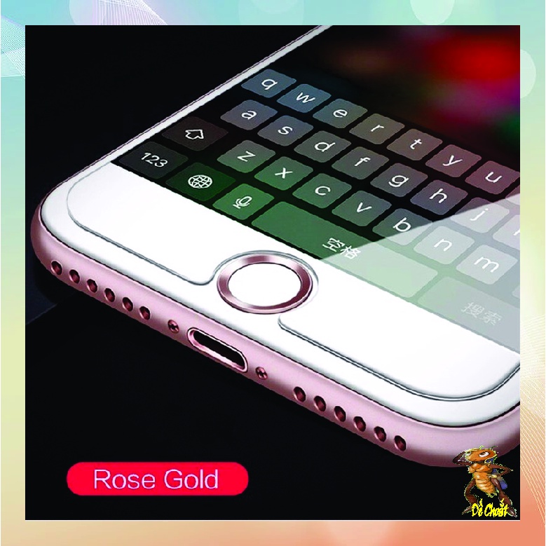 Miếng dán bảo vệ nút home khỏi trầy xước có hỗ trợ vân tay cho iphone, ipad.