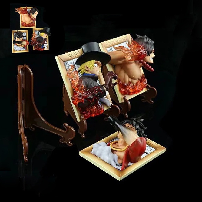 MÔ HÌNH TRANH ANIME ONEPIECE DRAGONBALL DEMON SLAYER CAO 12CM HÀNG ĐẸP NÉT