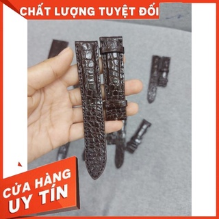 Dây Đồng Hồ Nam & Nữ chuẩn da cá sấu