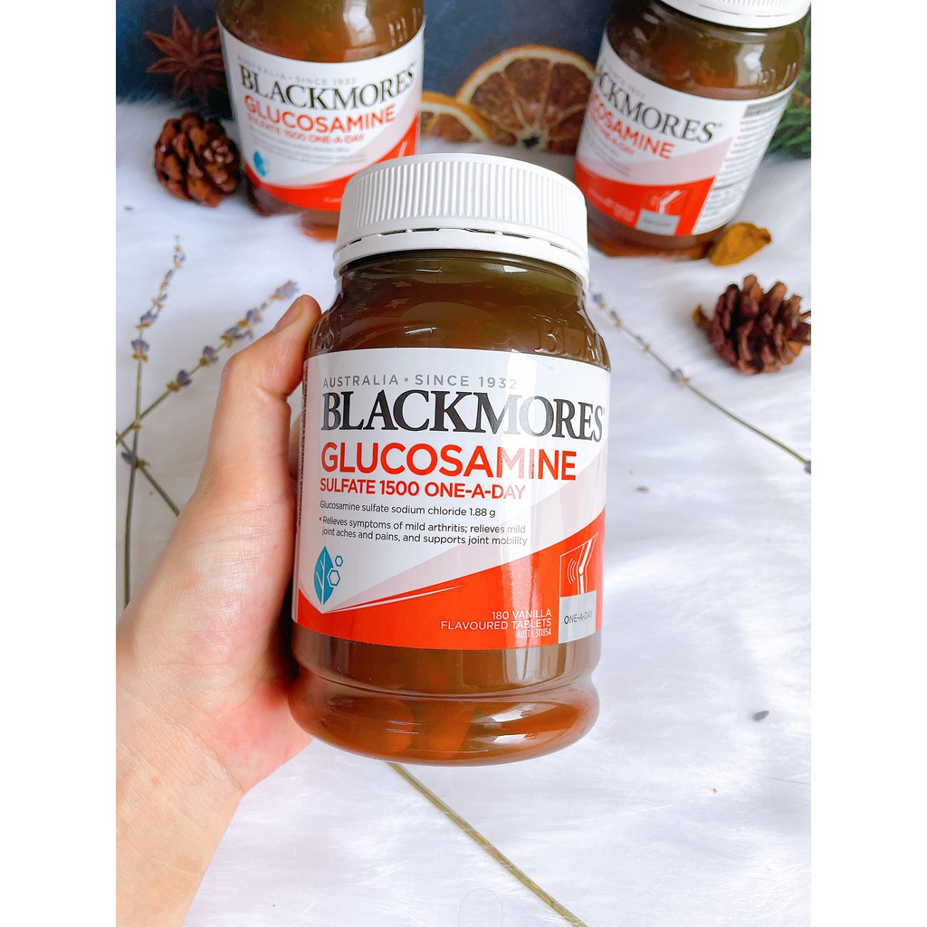 Blackmores Glucosamine 1500mg Loại 180 Viên, mẫu mới