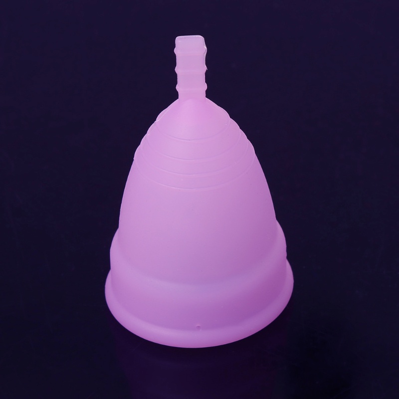 Cốc nguyệt san bằng silicon mềm 10MK size L/S hàng mới có thể tái sử dụng cho nữ
