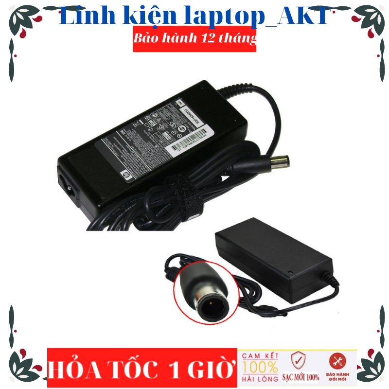 Sạc HP 18.5V-3.5A-65W chân kim to probook 6570P Elitebook 2530P 2730P 6930P 8440P 8530W 8540P Compad TC4400 CQ41 CQ42