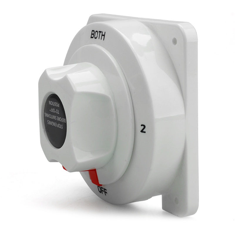 Công Tắc Phân Phối Pin Kép 4 Vị Trí Cho Tàu Thuyền RV