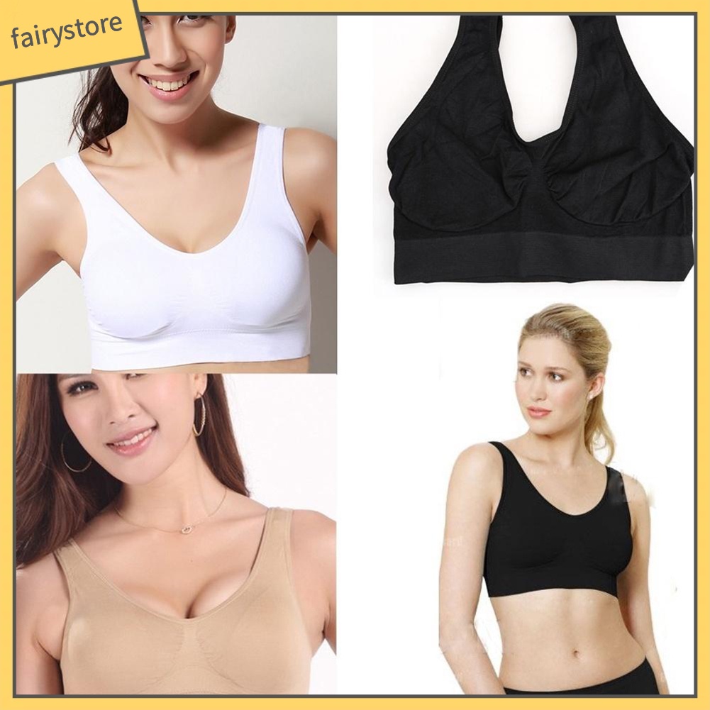 Áo Ngực Thể Thao Một Lớp Không Đường May