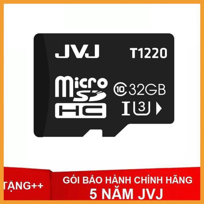 Thẻ nhớ JVJ 32GB/16GB/8GB/4GB/2GB tốc độ cao, bảo hành chính hãng 1 năm