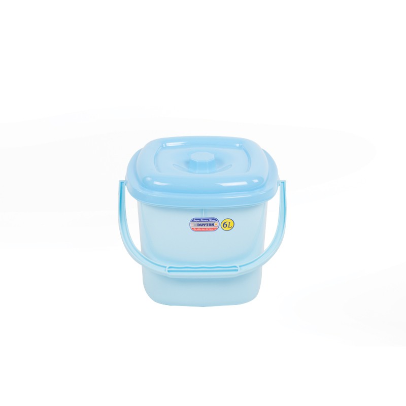 Xô Có Nắp Vuông Nhựa Duy Tân 4 lít/6 lít/8 lít