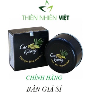 hàng chính hãng- hàng chuẩn- sale Cao gừng tan mỡ chính hãng THIÊN NHIÊN VIỆT tan mỡ bụng Cát Tường 200g