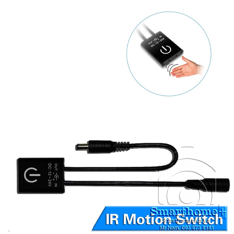 Công Tắc Cảm Ứng Tiệm Cận Hồng Ngoại Lắp Đèn Bếp 12V SHP-WS2