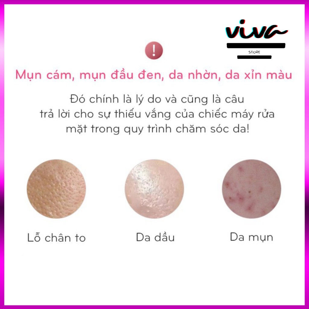 Máy rửa mặt mát xa nâng cơ trẻ hóa CHÍNH HÃNG SILICON CHỐNG NƯỚC BEIERYA BẢO HÀNH 2 THÁNG
